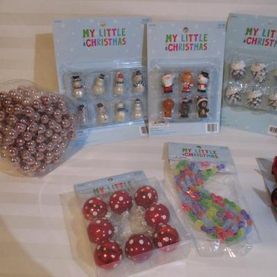 25 - New In The Package Blush Boxed Basics Beads & My Little Christmas Ornaments Choice WW/XX (See All Pictures)