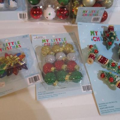 25 - New In The Package Blush Boxed Basics Beads & My Little Christmas Ornaments Choice WW/XX (See All Pictures)