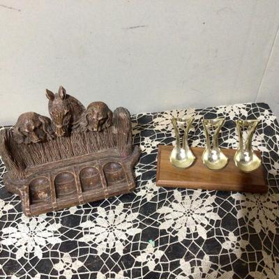 Set of Two Pipe Holders