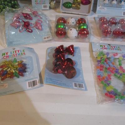 28 - New In The Package Blush Boxed Basics Beads & My Little Christmas Ornaments Choice YY/ZZ (See All Pictures)