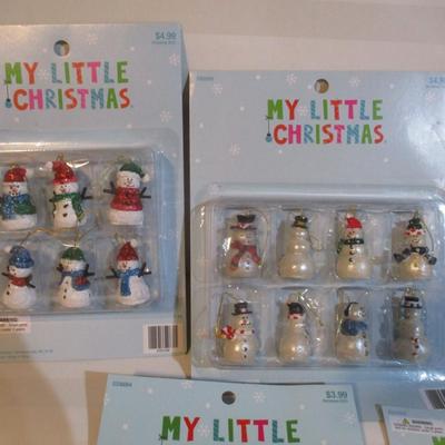 28 - New In The Package Blush Boxed Basics Beads & My Little Christmas Ornaments Choice YY/ZZ (See All Pictures)