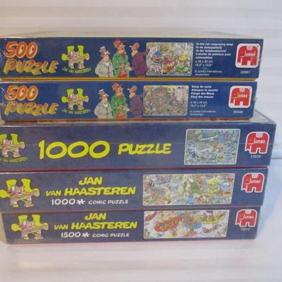 10 - Sealed Jumbo Jan Van Haasteren Puzzles Choice 1/2 (See All Puzzles)