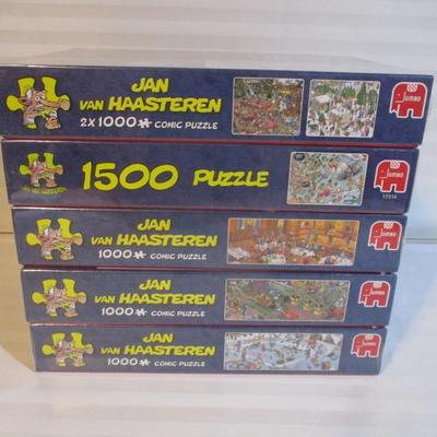 10 - Sealed Jumbo Jan Van Haasteren Puzzles Choice 1/2 (See All Puzzles)