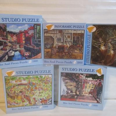 5 Sealed - Bits & Pieces Studio Puzzles Choice 3