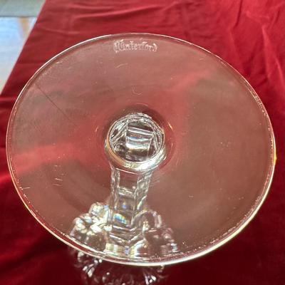 2 WATERFORD CRYSTAL CHAMPAGNE FLUTES