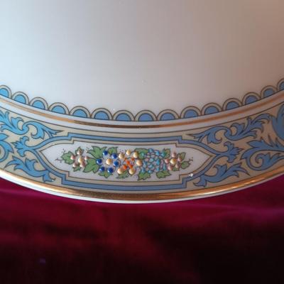 TRULY STUNNING LENOX PRESIDENTIAL COLLECTION "AUTUMN" SERVING DISH AND 2 SERVING BOWLS