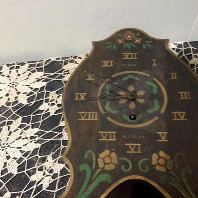 Gilbert 12 Day Clock Not Working Has Key No Pendulum
