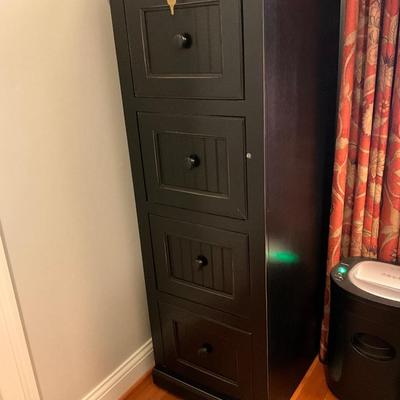 Four Drawer Locking File Cabinet