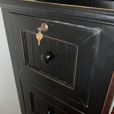 Four Drawer Locking File Cabinet
