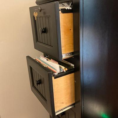 Four Drawer Locking File Cabinet