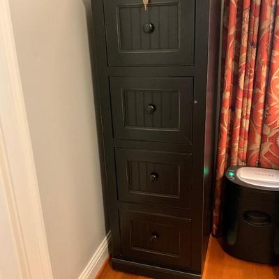 Four Drawer Locking File Cabinet