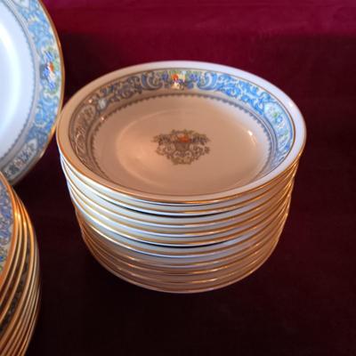STUNNING LENOX PRESIDENTIAL COLLECTION "AUTUMN" 10 SALAD PLATES AND 10 DESSERT BOWLS
