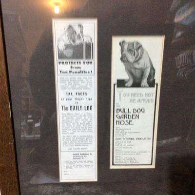 Great Dog Advertising Art