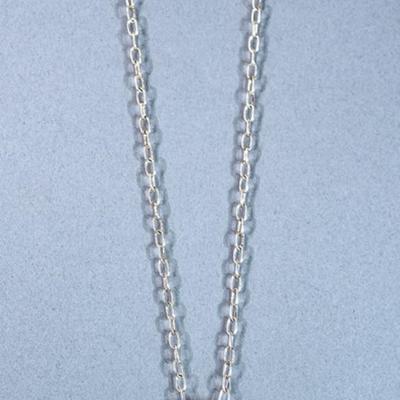 ZUNI STERLING NECKLACE BY DENNIS AND NANCY EDAAKIE