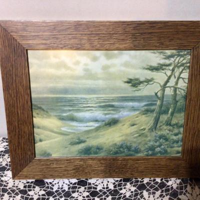Reproduction Nels Hagerup “A Silvery Monteray” Norwegian Artist