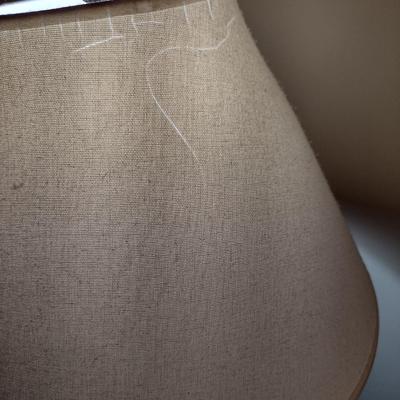 Metal Post Floor Lamp with Shade- Approx 56" Tall