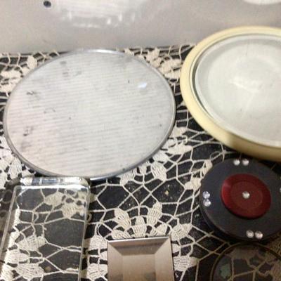 Hand Mirror and Magnifying Glasses Lot