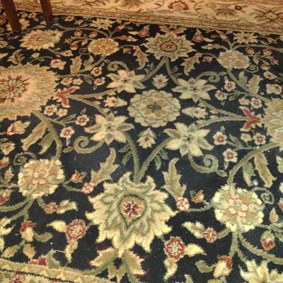 Floral Design Area Rug- Approx 63" x 90 1/2"