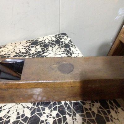 Large Vintage Wood Plain Tool