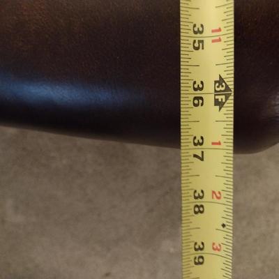 Bassett Pushback Reclining Chair with Brass Tack Accents