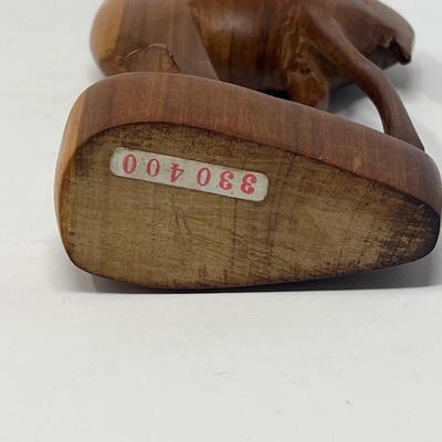 Hand Carved Teak Wood Deer Figures -Kenya