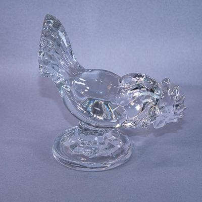 NEW MARTINSVILLE GLASS ROOSTER