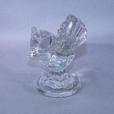NEW MARTINSVILLE GLASS ROOSTER