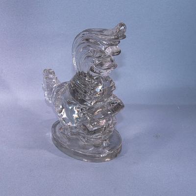 HEISEY GLASS/CRYSTAL ROOSTER