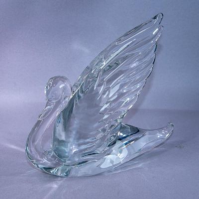 HEISEY GLASS / CRYSTAL SWAN