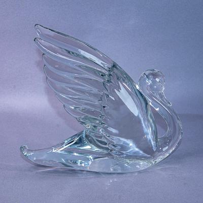 HEISEY GLASS / CRYSTAL SWAN