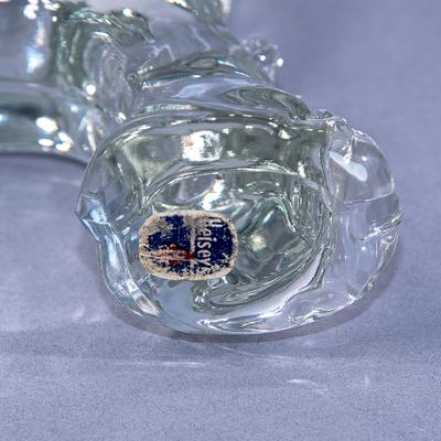 FABULOUS HEISEY GLASS / CRYSTAL CLYDESDALE HORSE