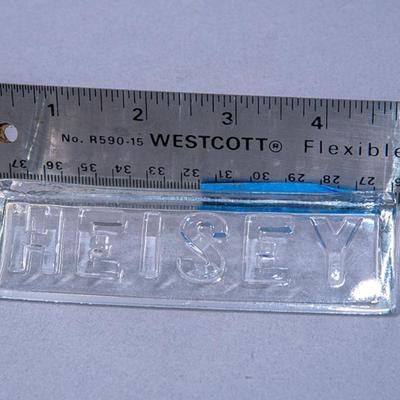 HEISEY DEALER PLAQUE