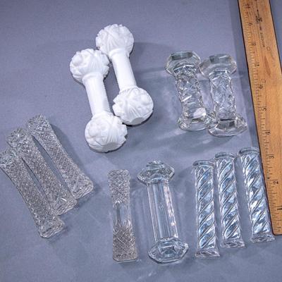 GLASS KNIFE RESTS - LOT OF 12