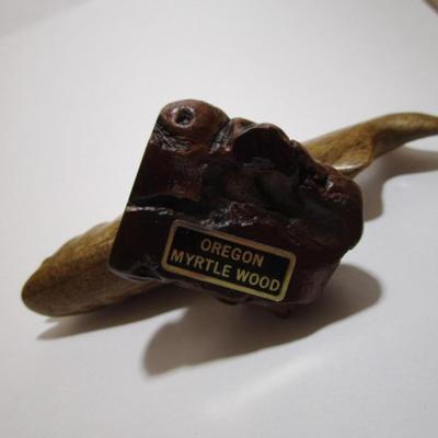 Myrtle wood hand-carved fish