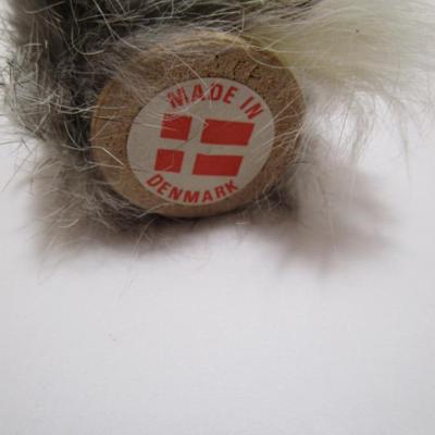 Furry Viking, made of wood & fur
