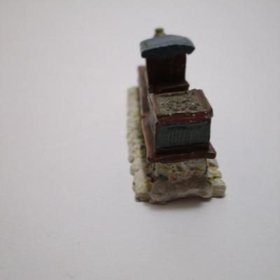 Vintage cast iron train