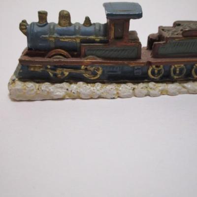 Vintage cast iron train