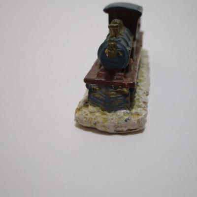 Vintage cast iron train