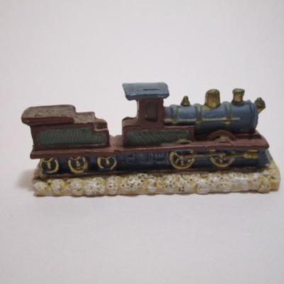 Vintage cast iron train