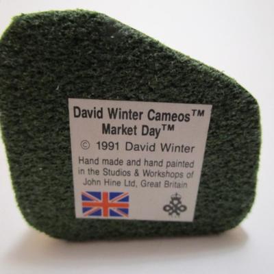 David Winter cameo cottage, Market Day