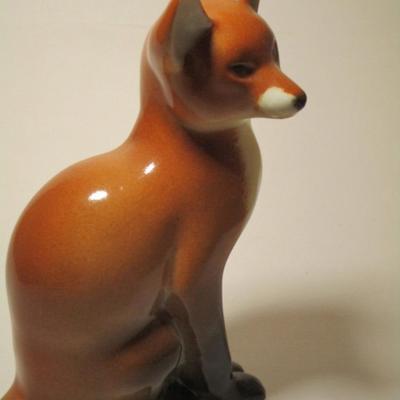 Lomonosov Imperial Porcelain Fox