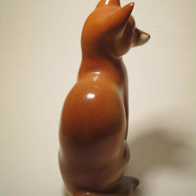 Lomonosov Imperial Porcelain Fox