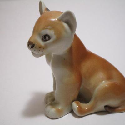 Lomonosov Imperial Porcelain Lion Cub 