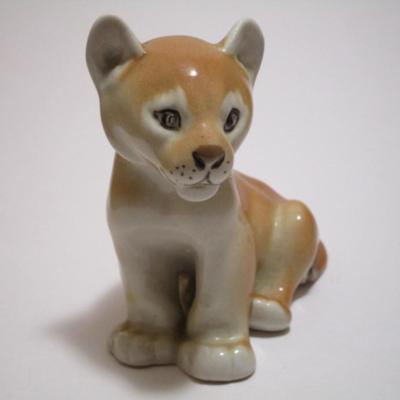 Lomonosov Imperial Porcelain Lion Cub 