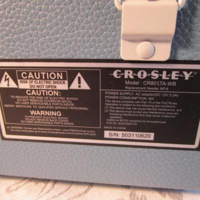 Crosley record player