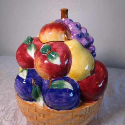 Fruit bowl Cookie Jar by Culinary Collections