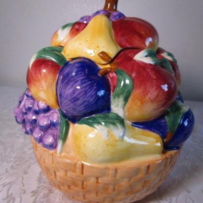 Fruit bowl Cookie Jar by Culinary Collections