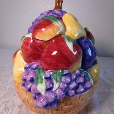 Fruit bowl Cookie Jar by Culinary Collections