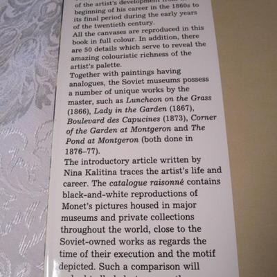 Claude Monet Paintings in the Soviet Museums