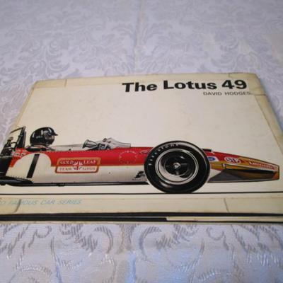 Vintage car book "The Lotus 49"